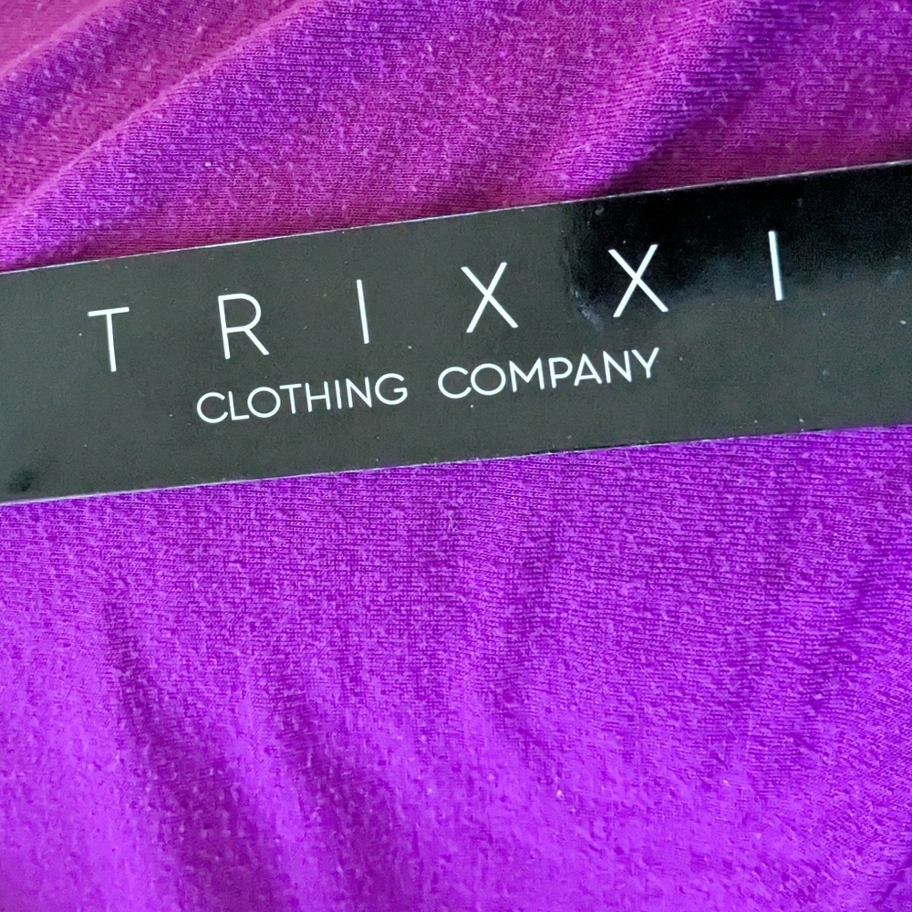 Trixxi Red Sleeveless Halter Mini Dress Sz. S - Picture 8 of 8